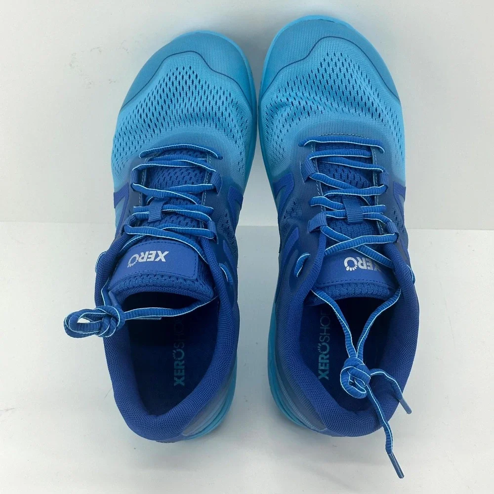 Xero HFS II Shoes Men's 9 Running Sneakers Blue Minimalist Barefoot CrossFit